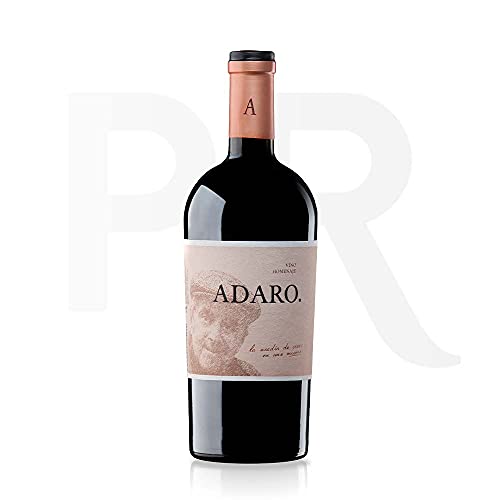 PRADOREY Adaro - Vino tinto - Crianza - Ribera del Duero - Vino de autor - 100% Tempranillo - Vino homenaje al fundador de la marca, Javier Cremades de Adaro - 1 Botella - 0,75 L