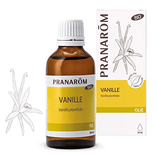 PRANARÔM - Aceite vegetal Bio de Vainilla 50ml - Una fragancia especial para tu piel