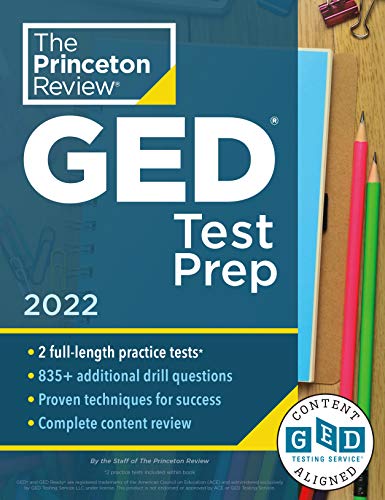 Princeton Review GED Test Prep, 2022: Practice Tests + Review & Techniques + Online Features (College Test Preparation) (English Edition)