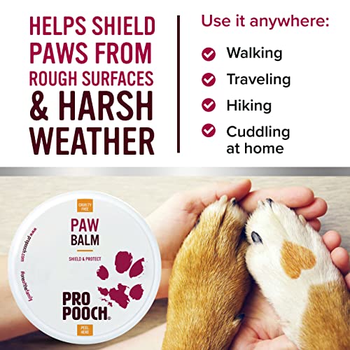 Pro Pooch - Crema para el cuidado de las patas (100 ml) sin perfume, no tóxica y a prueba de fugas