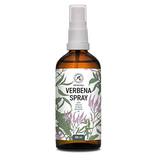 Pulverizador Aromático para Habitación y Ropa de Cama 100ml - Ambientador Pulverizador con Aceite Esencial de Verbena - Perfumador Hogar - Perfume de Interior - Fragancia Limón - Spray Almohada