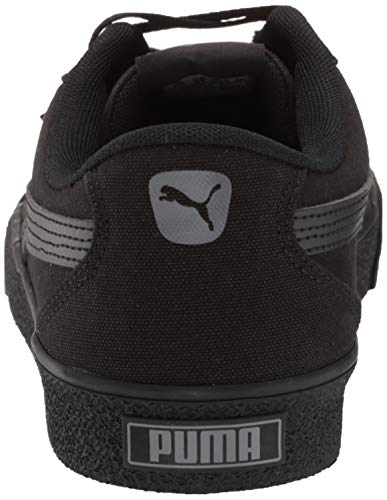 PUMA Men's C-Skate Vulc Sneaker, Black Black, 14