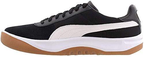 PUMA Men's California Casual Puma Black/Puma White/Puma Team Gold 9.5 D US D (M)