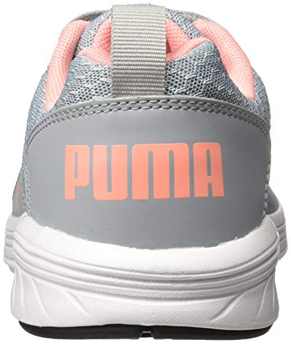 PUMA NRGY Comet, Zapatillas de Cross Unisex Adulto, Quarry-Soft Fluo Peach, 37 EU