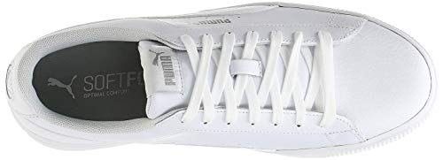 PUMA Vikky Stacked L, Zapatillas, para Mujer, Blanco (Puma White-Puma White), 37.5 EU