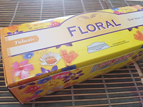 Qaromas Incense Tulasi Floral 6 x 20 Sticks