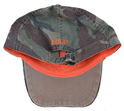 Ralph Lauren Classic Sport Cap Camuflaje Verde One Size