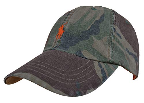 Ralph Lauren Classic Sport Cap Camuflaje Verde One Size