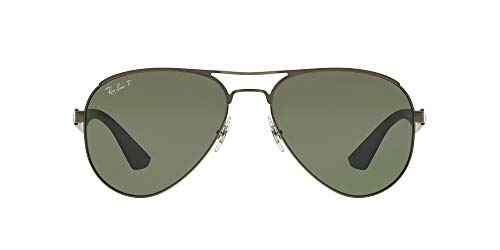 Ray-Ban 0Rb3523 Gafas de Sol, Matte Gunmetal, 59 para Hombre