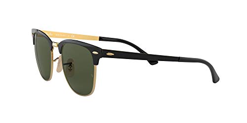 Ray-Ban 0rb3716 187 51 Gafas de Sol, Gold Top On Black, 50 Unisex