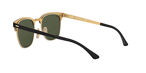 Ray-Ban 0rb3716 187 51 Gafas de Sol, Gold Top On Black, 50 Unisex