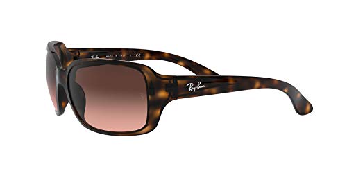 Ray-Ban 0RB4068 Gafas, Havana, 60 para Mujer