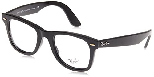 Ray-Ban 0rx 4340v 2000 50 Monturas de Gafas, Shiny Black, Unisex-Adulto