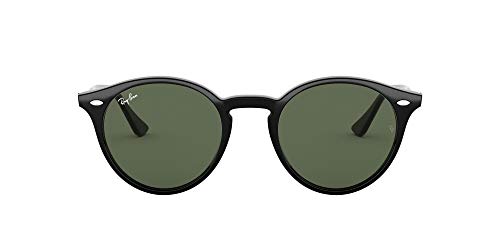 Ray-Ban 2180F Gafas de Sol, Negro, 49 Unisex-Adulto