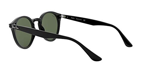 Ray-Ban 2180F Gafas de Sol, Negro, 49 Unisex-Adulto