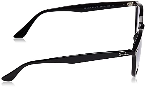 Ray-Ban 4259 Gafas de Sol, Black, 51 Unisex-Adulto