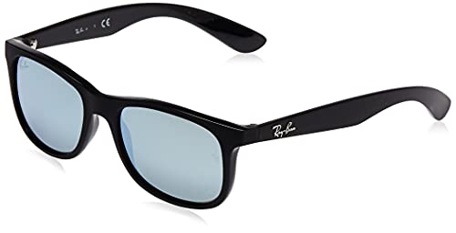 Ray-Ban 9062s Gafas de Sol, Matte Black on Black, 48 Unisex-Niño