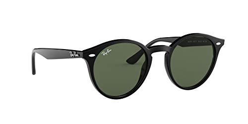 Ray Ban MOD. 2180 SUN, Gafas de Sol Unisex, Negro (Black), 51 mm