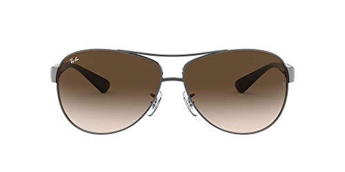 Ray-Ban Mod. 3386 Gafas de Sol, Gunmetal, 67 para Hombre