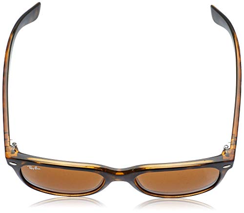 Ray-Ban New Wayfarer - Gafas de sol para hombre, Color Marrón (Light Havana), Talla 55 mm