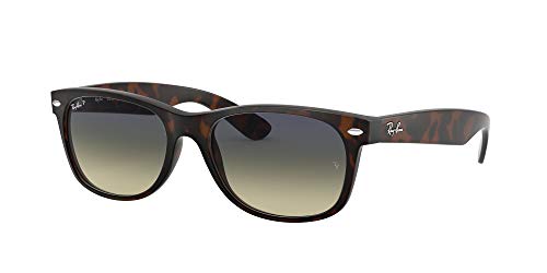 Ray-Ban New Wayfarer, Gafas de Sol Unisex adulto, Multicolor (Tortoise 894/76), 55 mm