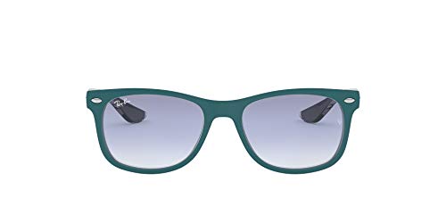 Ray-Ban Rj9052S Gafas de sol, Rectangulares Unisex niños, azul