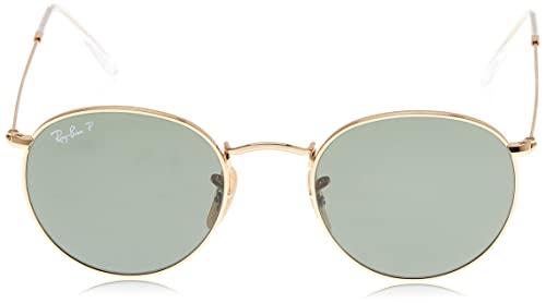 Ray-Ban Round Metal Gafas, Oro, 50 Unisex Adulto