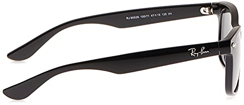 Rayban Rj9052S Gafas de sol, Rectangulares Unisex niños, negro