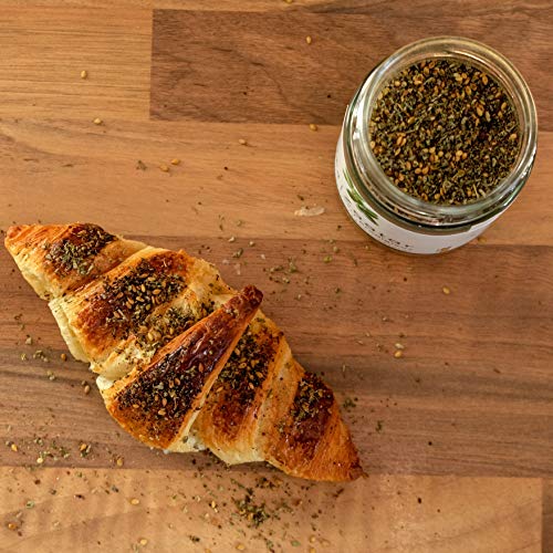 Real Zaatar Premium, Fresco, Delicioso y muy fragante - Za'atar con solo 1% de sal Zatar - N.4 Vert Prodigieux 180g - especias Ottolenghi - del recetario ottolenghi