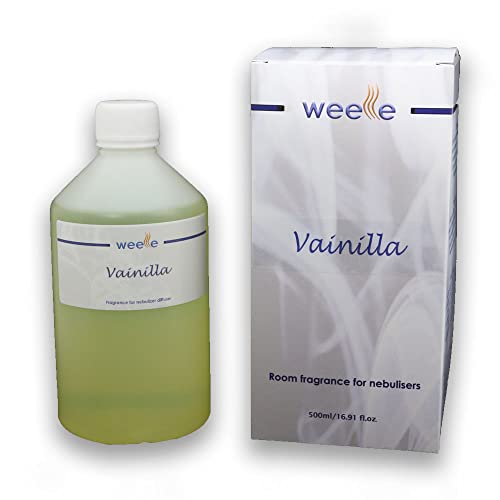 Recarga fragancia Ambientador para Difusores profesionales Weele Aroma (Vainilla, 500 ml) perfume para hogar