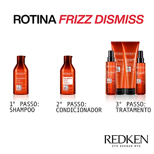 Redken | Acondicionador Antiencrespamiento Para todo tipo de Cabello de fino a grueso, Frizz Dismiss, 300 ml