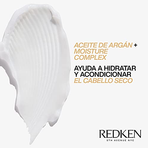 Redken | Acondicionador Hidratante con Aceite de Argán para Cabello Seco y Frágil, All Soft, 300 ml