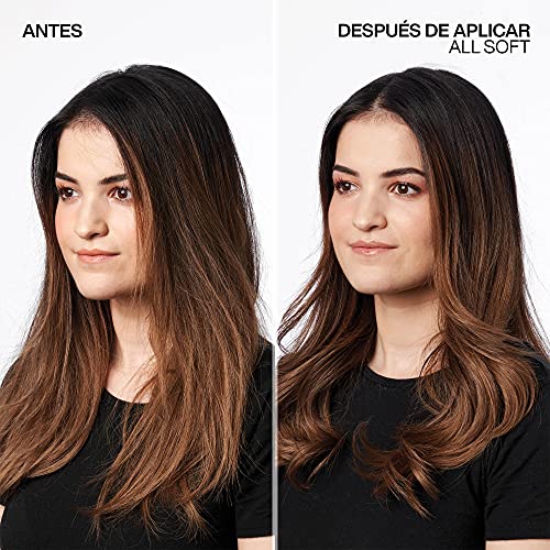 Redken | Acondicionador Hidratante con Aceite de Argán para Cabello Seco y Frágil, All Soft, 300 ml