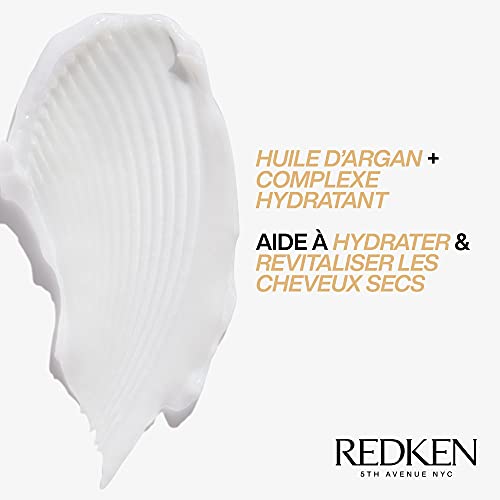 Redken | Acondicionador Hidratante con Aceite de Argán para Cabello Seco y Frágil, All Soft, 500 ml