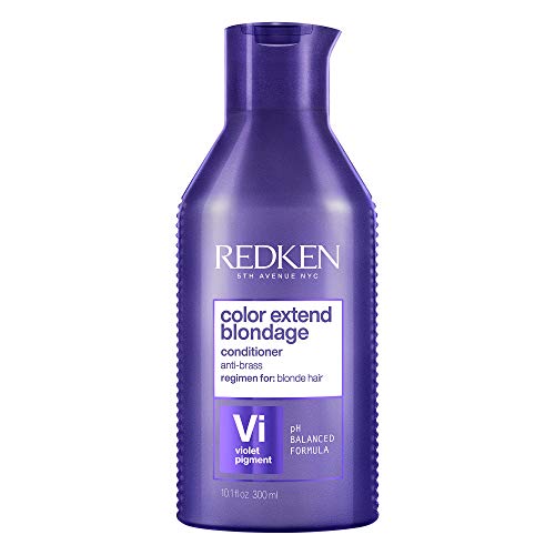 Redken | Acondicionador para el Cuidado del Color para Cabello Rubio, Color Extend Blondage, 300 ml