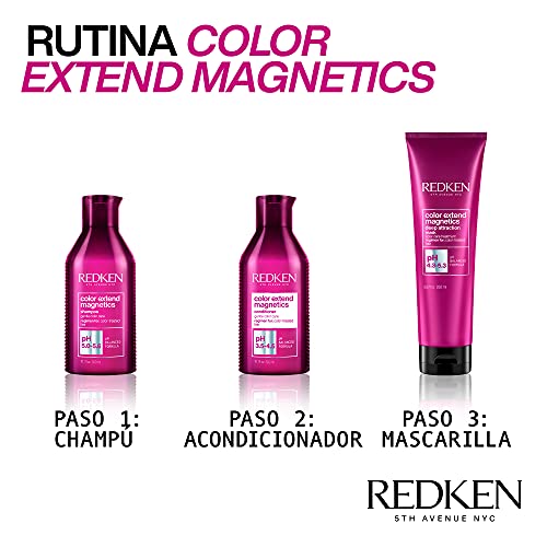 Redken | Acondicionador Protector del Color Para Cabellos Coloreados, Color Extend Magnetics, 300ml