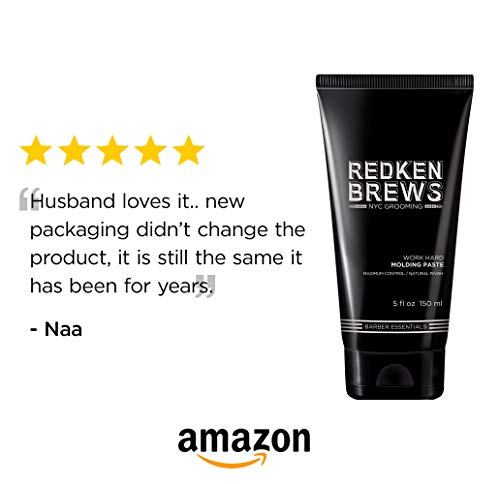 Redken Brews Work Hard Molding Paste (Tubo) 150 ml