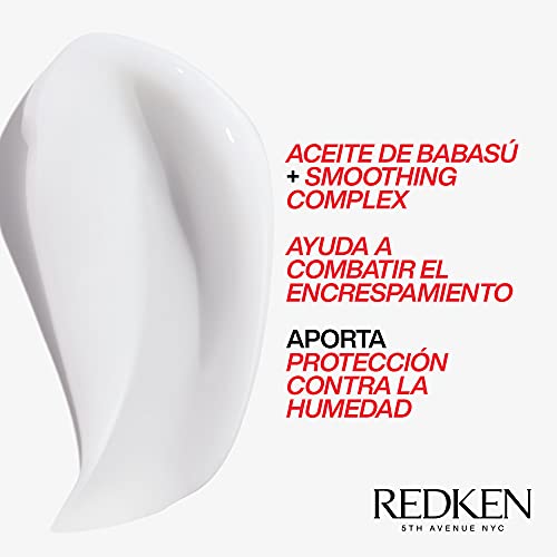 Redken | Mascarilla Antiencrespamiento Para todo tipo de Cabello de fino a grueso, Frizz Dismiss, 250 ml