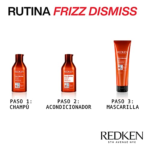 Redken | Mascarilla Antiencrespamiento Para todo tipo de Cabello de fino a grueso, Frizz Dismiss, 250 ml