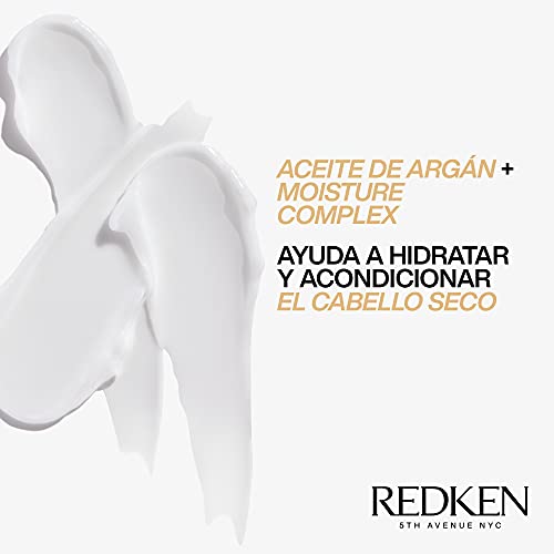 Redken | Mascarilla Hidratante, Tratamiento con Aceite de Argán para Cabello Seco y Frágil, All Soft, 250 ml