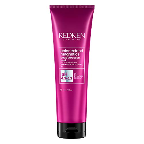 Redken | Mascarilla Protectora del Color Para Cabellos Coloreados, Color Extend Magnetics, 250 ml