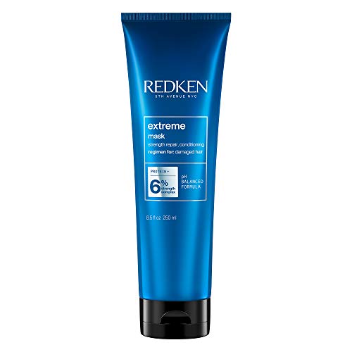 Redken | Mascarilla Reparadora con Proteínas para Cabello Dañado, Extreme, Formato 250 ml