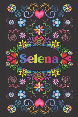 REGALO PERSONALIZADO PARA SELENA: Hermoso Diario Forrado Con El Nombre De Selena