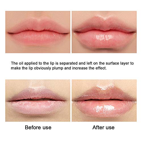 Relleno de labios natural, potenciador de labios, suero de bálsamo hidratante para dar volumen a los labios Maximizer Gloss con ingredientes vegetales