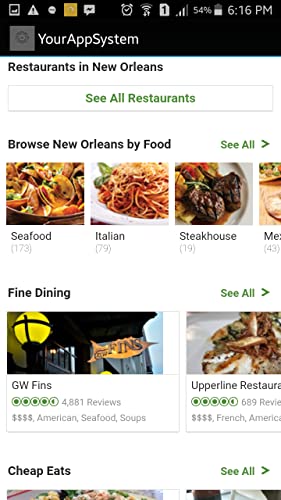 Restaurants in New Orleans, US!