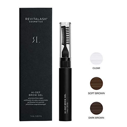 Revitalash Gel para Definir y Fijar las Cejas, Marron Oscuro - 1 Unidad