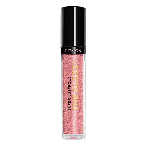 Revlon Brillo de labios súper lustroso, color de labios de alto impacto con fórmula cremosa hidratante, infundido con agave, aceite de moringa y mantequilla de cupuacu, cuarzo rosa (301)