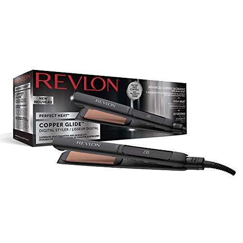 Revlon Perfect Heat Copper Glide - Plancha Estilizadora Digital