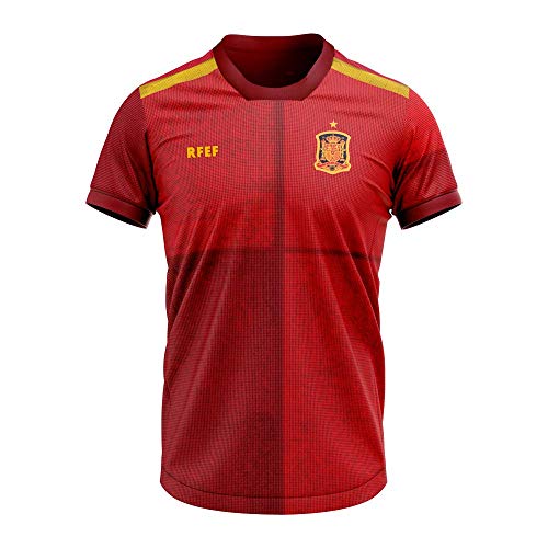 RFEF - Camiseta réplica oficial de la primera equipación de la selección española en la Euro 2020