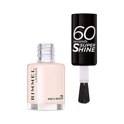 Rimmel London 60 Seconds Super Shine #718-Kiss a Sailor - 1 unidad